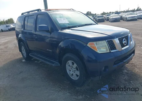 2006 Nissan Pathfinder Se Off-Road from USA, damaged, VIN 5N1AR18W76C648835
